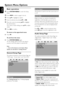 Page 28English
28
System Menu Options
Basic operations
1
Press SYSTEM MENU to enter the Setup
Menu.
2Press à/á to select a page to be set.
3Press 5/4 to highlight an option.
4Enter its submenu by pressing á or OK.
5Move the cursor by pressing 5/4 to highlight
the selected item.
➜In cases of value setting. press 5/4 to adjust
values.
6Press OK to confirm.
To return to the upper-level menu
●Press à.
To exit from the menu
●Press SYSTEM MENU again.
➜The settings will be stored in the player’s
memory even if the...