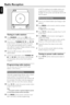 Page 32English
32
Radio Reception
Tuning to radio stations
1
Press SOURCE on the set (or FM on the
remote control ) repeatedly until FM is displayed.
2Press down on TUNING à / á(or à / á
on the remote control) and release the button.
➜The radio automatically tunes to a station
with sufficient reception. Display indication during
automatic tuning: SEARCH.
3Repeat step 2 if necessar y until you find the
desired station.
●To tune to a weak station, press TUNING à /
á(or à / á on the remote control) briefly
and...