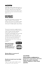 Page 22This product incorporates copyright protection
technology that is protected by method claims of
cer tain U.S. patents and other intellectual
proper ty r ights owned by Macrovision
Corporation and other rights owner s. Use of this
copyright protection technology must be
authorized by Macrovision Corporation, and is
intended for home and other limited viewing
uses only unless otherwise authorized by
Macrovision Corporation. Reser ve engineering
or disassembly is
prohibited.
DivX, DivX Certified,
and...