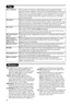 Page 20
14
Glossary
DV I  (Digital Visual Interface): A digital interface
standard created by the Digital Display
W orking Group (DDWG) to convert analog
signals into digital signals to accommodate
both analog and digital monitors.
HDCP  (High-bandwidth Digital-Content
Protection): developed by Intel to provide
secure copy protection of content transmitted
digitally from the source (such as DVD player
or set-top box) to the TV display.
RGB signals : These are the three video signals,
Red Green Blue, which make...