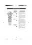 Page 2929
USING  THE  TELETEXT
§Interrupt Press the button to change to TV
mode. Press the button again to
return to teletext mode and to the
teletext page.
è Enlarge Press the button once to enlarge
and view the top half of the page.
Press the button the second time
to enlarge and view the bottom
half of the page. Press the button
the third time to return to normal
size page.
! Hold A selected page sometimes
contains a few sub-pages. The sub-
page will automatically move to the
next sub-page after about 20...