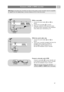 Page 47Connect a VCR or DVD recorderEN
47
With a eurocable
1. Connect the aerial cables 1and 2as
shown.
2. Connect the eurocable 3as shown.
3. Make your selection of the source to which
the VCR has been connected in the Installation
menu, Select your connections, p. 33.
With the aerial cable only
1. Connect the aerial cables 1and 2as
shown.
2. Tune in your recorder’s testsignal and store the
testsignal under programme number 0.
See Analogue: manual  installation, p. 30.
See also the handbook of your recorder....