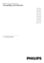 Page 1Register your product and get suppo rt at
www .philips.com/w elcome
47PFL4606H
46PFL5606H
42PFL4x06H
42PFL3x06H
40PFL5xx6H
37PFL4606H 32PFL5x06H
32PFL4606H 32PFL3x06H
DesignLine  Tilt
DE  Benutzerhandbuch
 