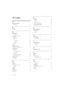 Page 3634
E
EasyLink 
disable 29
enable 29
one-touch play  29
one-touch standby  29
environmental care  5
F
factory settings  20
favourite list 
select 14
set up  13
H
HDMI cable 
troubleshooting 33
I
install channels 
automatic 21
manual 22
K
Kensington lock 29
L
location 19
lock 
Kensing ton 29
TV lock /child lock   15
M
menu 
main menu   10
teletex t 13
Multimedia 
technical speciﬁcations  30
music 
USB 19
10 Index
A
analogue channel 
ﬁne-tune  22
B
bracket 30
C
Channel list 
favourite 13
troubleshooting 32...