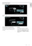 Page 43     
EN           43   
English
 Home Theatre System 
First, use an HDMI cable to connect the device to the TV. 
   
Finally, use a digital audio cinch cable to connect the device to the TV. (not required for HDMI 
ARC) 
  
Audio and video synchronization (sync) 
If the sound does not match with the video 
on screen, you can set a delay on most DVD 
Home Theatre Systems to match the sound 
and video. 
  
EasyLink 
To automatically mute the TV speakers 
when content is played from your Home 
Theatre...