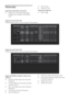 Page 54  
EN      54       
Multimedia 
Supported multimedia connections 
 USB (FAT or DOS-formatted; Mass 
Storage Class compliant with 500mA 
only) 
 SD card slot 
 Ethernet UTP5 
Supported image files 
 JPEG (*.jpg)  
 
Supported audio/video files 
Multimedia file names must not exceed 128 characters. 
 
Supported audio/video files 
Multimedia file names must not exceed 128 characters. 
 
Supported DLNA-compliant media server 
software 
 Windows Media Player (for Microsoft 
Windows) 
 Twonky Media (for...