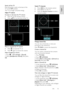 Page 15     
EN      15   
English
 
Switch off the TV 
Press the power switch at the base of the TV to the OFF position.    
The TV no longer consumes energy.  
Adjust TV volume 
Increase or decrease the TV volume 
 Press +/- on the remote control. 
 Press  +/- on the front of the TV. 
 
Mute or unmute the TV volume 
 Press  to mute the TV, or 
 Press  again to restore the volume. 
Adjust headphone volume 
1. Press  > [TV settings] > [Sound]. 
2. Select [Headphones volume], then press 
OK.  
Switch TV...