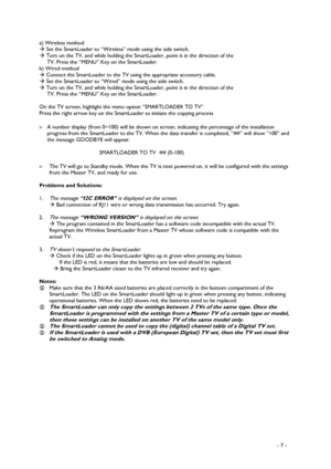 Page 7 
 
 - 7 -  a) Wireless method 
