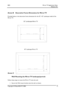 Page 14BDS Mirror TV Application Note 
 Release v0.5 
 
 
 
Annex B Decorative Frame Dimensions for Mirror TV 
 
Provided below is the decorative frame dimensions for the 32”- 42” Landscape model of the 
Mirror TV.  
 
                                            32” Landscape Mirror TV 
   
 
 
 
 
 
 
 
  
  
 
 
 
 
                                              42” Landscape Mirror TV 
 
                                      
 
 
 
 
 
 
 
 
 
 
 
 
Annex C
 Wall Mounting the Mirror TV landscape/portrait...