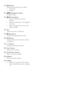 Page 76
c  (Browse) 
Accesses the browse menu to select: channel list
• 
Te l e t e x t
• 
d 
 (Navigation buttons) 
Navigates menus.
e 
 (Previous/Next)  Skips to the previous or nex t 
• 
channel.
Skips to the previous or nex t page of 
• 
the menu.
Skips to the previous or nex t track, 
• 
album or folder.
f  OK
Confirms an entr y or selection.
g 
 (Experience) 
Accesses the experience bar menu.
h 
 (Options) 
Accesses options for the current activity 
or selection.
i  +/- (Volume) 
Increases or decreases...