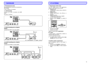 Page 1542 7.3 Pievienojiet Jûsu ierîcesÐajâ sadaïâ aprakstîtie savienojumi tiek rekomendçti un
lietoti visbieþâk.
Protams, iespçjami arî citi risinâjumi.
Izmantojiet scart kabeli, lai pievienotu ierîci
ligzdai,
kas atrodas TV aizmugurç.
Izmantojiet Scart kabeli un divus antenu kabeïus.
Izmantojiet 3 Scart kabeïus un 3 antenu kabeïus.7.3.1 DVD atskaòotâjs
7.3.2 DVD Paðrakstîtâjaparâts vai Digitâlais
Uztvçrçjs
7.3.3 DVD Paðrakstîtâjaparâts un Digitâlais
Uztvçrçjs
EXT1
DVD atskaòotâjs
DVD Paðrakstîtâjaparâts vai...