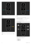 Page 6Green
With   the   green  key,   you   select  the   green  option   or  the  Ecosettings.
Yellow
With   the   yellow  key,   you   select  the   yellow  option   or  the  Helpmenu.
Blue
With   the   blue   key,   you   select  the   blue   option.
Read  more   about   the   remote   control   in  Help > Use   your  TV >Remote  control > Overview.
Or   go  to  the  ¬  Search  page  to  look   for   any   topic.
Press  u  to  select  the   next TV   tour.
The TV menus
You   can   operate  the   TV   with...
