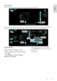 Page 39     
EN      39   
English
 Dig. camcorder 
The most practical connection for a camcorder is at the side of the TV. 
   
If you cannot use the side connector, use an HDMI or the EXT2 (YPbPr and Audio L/R) cable to 
connect the camcorder to the back of the TV. (On certain models, EXT2 is labelled EXT3). 
  
Channel decoder NonPu bl i sh 
Before using a SCART digital channel 
decoder, select the channel to decode and 
assign the decoder to the SCART connector. 
1. Press . 2. Select [Setup] > [Channel...