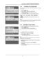 Page 27
25
User Manual BDS4241V/BDH4241/BDH5021V
 
OTUAeziSNO FFO ezeerFSticking MinimumOFF ON
 
OTUAeziSSelect [- VOL+]    Exit [MENU]
 
OTUAeziS 530noitisoP H440noitisoP VAutoNO FFO ezeerFSticking MinimumOFF ON
 
Adjust [- VOL+]    Exit [MENU]530noitisoP H
6.10        CHANGING THE SCREEN SIZE
You can select the screen size  which best corresponds to your viewing
requirements.
1     Press the MENU button.
2.    Press the VOL+ or VOL- key to select Screen.
3.    Press the CH- key to enter the selected menu...