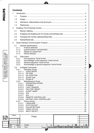 Page 68
 
 
Contents 
1. Introduction........................................................................\
...................................................4 
1.1 Purpose........................................................................\
.................................................4 
1.2 Scope........................................................................\
....................................................4 
1.3 Definitions, Abbreviations and...