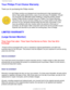 Page 104
United States Guarantee
Your Philips F1rst Choice Warranty
Thank you for purchasing this Philips monitor. 
All Philips monitors are designed and manufactured to high standards and\
 
deliver high-quality performance, ease of use and ease of installation. \
Should 
you encounter any difficulties while installing or using this product, p\
lease 
contact Philips directly to benefit from your Philips F1rst Choice Warra\
nty. 
This three-year service warranty entitles you to a swap model on-site wi\
thin 
48...
