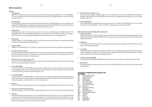 Page 49-39-3
General
1.
Playback Mode
Signal from the playback head Deck A or Deck B is selected and fed through by the Mode Selector IC7710 (HEF4952BT).
The signal is amplified by amplifier IC7720 (AN7323S) before feeding to the IC7740 (HEF4952BT) and out to the AF Board
via connector 1701.
2.
Recording Mode
Recording Signal is selected and fed through by the Mode Selector IC7710 (HEF4952BT) which is then amplified by the
amplifier IC7720 (AN7323S). The amplified output signal will pass through IC7730...