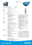 Page 2Technische Spezifikationen PXG20
Irrtümer und Änderungen vorbehalten
Erscheinungsdatum: November 2001
Für weitere InformationenDeutschland: www.philips.de/pcp-partneroder Info-Hotline 0800 – 180 20 89
Österreich: www.philips.at oder Info-Hotline 0800 – 29 30 10
Europa: www.pcstuff.philips.com
LCD 3 x 1,3“ hochtemperatur Poly-Silikon aktiv Matrix LCD’s
mit Microlinsen
2.359.296 Pixel, RGB Streifen (1024 x 768)
Helligkeit 3000 ANSI-Lumen
Kontrast 250:1
Lampe UHP™ kompakt 200 Watt, vom Benutzer...