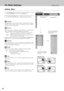 Page 3636
10.Other SettingsSetting Menu
Ceiling
When this function is “On,” picture is top / bottom and left / right
reversed.  This function is used to project the image from a ceiling
mounting the projector.
Rear
When this function is “On,” picture is left / right reversed.  This
function is used to project the image to a rear projection screen.
Ceiling function
Rear function Keystone
When the image is distorted, select Keystone.  The On-Screen
Menu  disappears and Keystone dialog box is displayed....