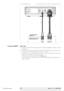 Page 16>
YPbPr, YCbCr
1Connect an optional RCA/M1 component video adaptor cable (1)to the Data in socket of
the projector.
2Connect the plugs at the other end of the cable to the appropriate output sockets of your
Component- or HDTV-video equipment (Pr, Y, Pb / Cr, Y, Cb).
•If required you can connect the Audio out L/R sockets of the Component- or HDTV-video
equipment to the Audio in socket of the projector.
For this, use the Audio minijack to RCA cable (2)supplied.
– Audio information from the Component- or...