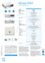 Page 23122 435 96221     03/05 
**Currently only available in the US and western Europe.
Check with your Philips dealer and/or warranly card for more details.
bCool XG1
technical specifications
The Philips Guarantee 
The Philips range of advanced multimedia
projectors combines portability, reliability and
unsurpassed performance with a host of
technological innovations. All of which
ensures that you enjoy impressive and hassle-
free projection wherever you are. What else
would you expect from the innovative...