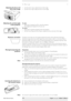 Page 11•Use the Zoom ring to adjust the size of the image.
•Use the Focus ring to adjust the focus of the image.
To raise:
•Keep knob A pressed and lift to raise the projector.
–The Height/Level Adjuster B will come out.
To Lower:
•Keep knob A pressed and gently lower the projector.
•Use the Focus Ring and Zoom Ring to readjust the focus and size of the image.
If projector and screen are not properly placed, the picture will be distor ted, producing a
keystoned image (picture top width larger than picture...