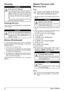 Page 3434Philips · PPX3610
Cleaning
Instructions for Cleaning!
Use a soft, lint-free cloth. Never use liquid or 
easily flammable cleanser s (sprays, abrasives, 
polishes, alcohol, etc.). Do not allow any 
moisture to reach the interior of the device. 
Do not spray the device  with any cleaning flu-
ids.
Wipe over the surfaces gently. Be careful that 
you do not scratch the  surfaces.
Cleaning the Lens
Use a brush or lens cleaning paper for cleaning the lens 
of the projector.
Do not use any Liquid Cleaning...