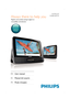 Page 2Always there to help you
www.philips.com/welcome
Register your product and get support at
PD7012/37PD9012/07/37
EN User manual
ES Manual del usuario
FR Mode d’emploi 
Question?Contact Philips   