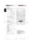 Page 1414
English
3139 115 21261
Controls
*
≤
¡
0
9
)
§
º
ª
•
)
9
™
≥
@
6
∞
#
$
@
DEMOªSTOP/CLEARªÇ
for CD ................. to stop playback or to clear a
program.
for TUNER ........ to stop programming.
.................................(on the system only) to delete the
preset radio station.
for TAPE .............. to stop playback or recording.
................................. to reset tape counter number.
for DEMO .........(on the system only) to activate/
deactivate the demonstration.
for CLOCK .......(on...