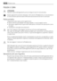 Page 52PULIZIA E CURA
ATTENZIONE
Staccare la spina dellapparecchio prima di eseguire lavori di manutenzione.
Questo apparecchio contiene idrocarburi nellunità di raffreddamento; la manutenzione e
la ricarica devono pertanto essere effettuate esclusivamente da tecnici autorizzati.
Pulizia periodica
Lapparecchio deve essere pulito regolarmente:
• pulire linterno e gli accessori con acqua tiepida e un po di sapone neutro.
• controllare regolarmente le guarnizioni della porta e verificare che siano pulite e prive...