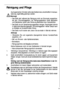 Page 1919
Reinigung und Pflege
Aus hygienischen Gründen sollte das Geräteinnere, einschließlich Innenaus-
stattung, regelmäßig gereinigt werden.
Warnung!
 Das Gerät darf während der Reinigung nicht am Stromnetz angeschlos-
sen sein. Stromschlaggefahr! Vor Reinigungsarbeiten Gerät abschalten
und Netzstecker ziehen oder Sicherung abschalten bzw. herausdrehen.
 Das Gerät nie mit Dampfreinigungsgeräten reinigen. Feuchtigkeit könnte
in elektrische Bauteile gelangen, Stromschlaggefahr! Heißer Dampf kann
zu Schäden...