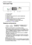 Page 99
Description of the appliance
1Pilot light (green) 
2ON/OFF switch
3Temperature setting buttons (for warmer temperatures)
4Temperature display
5Temperature setting buttons (for colder temperatures)
6TURBOCOOLMATIC indicator light (yellow)
 TURBO COOLMATIC for intensive fridge cooling
7Push button for TURBOCOOLMATIC
Control panel Fridge
Temperature setting buttons
The temperature is adjusted using the „+“ 
(WARMER) and „-“ (COLDER) buttons.
These buttons are connected to the temperature display.
 The...