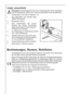 Page 2424
Bestimmungen, Normen, Richtlinien
Das Kältegerät ist für den Haushalt bestimmt und wurde unter Beachtung
der für diese Geräte geltenden Normen hergestellt.
Bei der Fertigung wurden insbesondere die nach dem Gerätesicherheitsgesetz
(GSG), der Unfallverhütungsvorschrift für Kälteanlagen (VBG 20) und den
Bestimmungen des Verbandes Deutscher Elektrotechniker (VDE) notwendigen
Maßnahmen getroffen. Der Kältekreislauf wurde auf Dichtheit geprüft.
Dieses Gerät entspricht den folgenden EG-Richtlinien:
–...