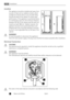 Page 16Location
The appliance should be installed well away from
sources of heat such as radiators, boilers, direct
sunlight etc. Ensure that air can circulate freely
around the back of the cabinet. To ensure best
performance, if the appliance is positioned below
an overhanging wall unit, the minimum distance
between the top of the cabinet and the wall unit
must be at least 100 mm . Ideally, however, the
appliance should not be positioned below over-
hanging wall units. Accurate levelling is ensured
by one or...