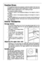 Page 4848
Interior Accessories
Storage shelves
 You should always slide one of the full size glass storage shelf into the
lowest set of guides, above the fruit and the vegetable containers, and
keep it in this position.
 The height of the storage shelves
can be adjusted:
 To do this pull the storage shelf
forward until it can be swivelle-
dupwards or downwards and
removed.
 Please do the same in reverse to
insert the shelf at a different hei-
ght.
Adjusting the upper door rack
 Depending on the food...