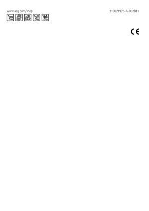 Page 76www.aeg.com/shop210621925-A-062011
 