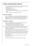 Page 2626818 36 55-00/3
Control and Information Systems
The control and information systems consist of temperature displays, 
an optical warning display and an acoustic warning.
The system warns:
– when there is a power cut;
– when the appliance doors are open 
– if the temperature in the refrigerator or freezer compartment is too 
high;
– if there are functional faults with the appliance.
Power cut warning 
After an interruption to the power supply, POWER is displayed in the 
display and the current Actual...