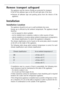 Page 2929
Installation
Installation Location
The appliance should be set up in a well ventilated, dry room.
Energy use is affected by the ambient temperature. The appliance should
therefore
– not be exposed to direct sunlight;
– not be installed next to radiators, cookers or other sources of heat;
– only be installed at a location whose ambient temperature corresponds to
the climate classification, for which the appliance is designed.
The climate classification can be found on the serial plate, which is...