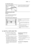 Page 233.7 Movable shelves
The walls of the refrigerator are equip-
ped with a series of runners so that the
shelves can be positioned as desired.
3.8 Positioning the door
shelves
To permit storage of food packages of
various sizes, the door shelves can be
placed at different heights.
3.9 Positioning the sliding box
The sliding box can be placed at differ-
ent heights.
Do make these adjustments proceed as
follow:
1.lift the shelf with the sliding box up-
wards and out of the holders in the
door
2.remove the...