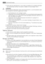 Page 4• Änderungen der Spezifikationen und am Gerät sind gefährlich. Ein defektes Netzkabel
kann Kurzschlüsse und Feuer verursachen und/oder zu Stromschlägen führen.
WARNUNG!
Elektrische Bauteile (Netzkabel, Stecker, Kompressor) dürfen nur vom Kundendienst oder
einer kompetenten Fachkraft ausgewechselt werden.
1. Das Netzkabel darf nicht verlängert werden.
2. Vergewissern Sie sich, dass der Netzstecker nicht von der Geräterückseite gequetscht
oder beschädigt wird. Ein gequetschter oder beschädigter Netzstecker...