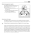 Page 43Retrait des supports de clayette
Votre appareil est équipé de dispositifs de retenue
qui permettent dimmobiliser les clayettes au
cours du transport.
Pour les enlever, procédez comme suit :
1. Déplacez les supports de clayette dans le sens
de la flèche (A).
2. Soulevez la clayette de larrière et poussez-la
vers lavant pour la dégager (B).
3. Enlevez les dispositifs de retenue (C).
Branchement électrique
Votre appareil ne peut être branché quen 230 V monophasé. Vérifiez que le compteur
électrique est peut...