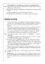 Page 1436
If the appliance is not going to be used for an extended period:
+1.Switch off the appliance by holding down the ON/OFF button until the
display goes off (see above).
2.Remove the mains plug or switch off or disconnect from the electricity
supply.
3.Clean thoroughly (see section: ÒCleaning and CareÓ).
4.Finally, leave the door open so as to avoid a build up of odours.
Holiday Setting
In the holiday mode the temperature for the refrigerator is approxi-
mately +15¡C. In the holiday mode it is therefore...