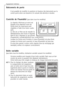 Page 60
Equipement intŽrieur
60

Balconnets de porte

Il est possible de modifier la position en hauteur des balconnets sur la\
contre porte selon vos besoins et le volume des denrŽes ˆ stocker.

Contr™le de lÕhumiditŽ 

La clayette inferieure en verre est
ŽquipŽe dÕun dispositif muni de
fentes dont les ouvertures sont
rŽglables ˆ IÕaide dÕun levier coulis-
sant. 
Le r™le de ce filtre est de retarder la
dŽshydratation des fruits et lŽgumes
dans le bac ˆ lŽgumes ce qui per met
dÕaugmenter considŽrablement leur...