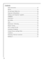 Page 2626
Contents
Safety Instructions .............................................................................................27
Diposal ...................................................................................................................29
Use and Control / Before Use......................................................................................29
Temperature Setting Buttons  .....................................................................................30
Starting up and...