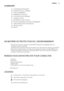 Page 41SOMMAIRE
43 CONSIGNES DE SÉCURITÉ
46 DESCRIPTION DE L'APPAREIL
47 FONCTIONNEMENT
48 PREMIÈRE UTILISATION
49 UTILISATION QUOTIDIENNE
51 CONSEILS UTILES
53 ENTRETIEN ET NETTOYAGE
55 EN CAS D'ANOMALIE DE FONCTIONNEMENT
57 CARACTÉRISTIQUES TECHNIQUES
58 INSTALLATION
59 BRUITS
 
EN MATIÈRE DE PROTECTION DE L'ENVIRONNEMENT
Recyclez les matériaux portant le symbole  . Déposez les emballages dans les
conteneurs prévus à cet effet.
Contribuez à la protection de l'environnement et à votre sécurité,...