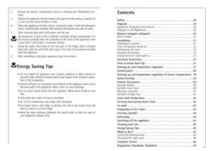 Page 527
ContentsSafety  . . . . . . . . . . . . . . . . . . . . . . . . . . . . . . . . . . . . . . . . . . . . . . . . .28
Disposal  . . . . . . . . . . . . . . . . . . . . . . . . . . . . . . . . . . . . . . . . . . . . . . .30
Appliance Packaging Information  . . . . . . . . . . . . . . . . . . . . . . . . . . . . . .30
Disposal of old Appliances  . . . . . . . . . . . . . . . . . . . . . . . . . . . . . . . . . . . .30
Remove transport safeguard  . . . . . . . . . . . . . . . . . . . . . . . . . . . . . ....