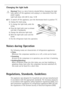 Page 2525
Regulations, Standards, Guidelines
This appliance was designed for household use and was manufactured
in accordance with the appropriate standards. The necessary measures
in accordance with appliance safety legislation regulations (GSG), acci-
dent prevention regulations for refrigeration appliances (VBG 20) and
the regulations of the German Society of Electrical Engineers (VDE)
Changing the light bulb
Warning!There is a risk of electric shocks! Before changing the light
bulb, switch off the appliance...