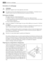 Page 40Entretien et nettoyage
ATTENTION
débrancher lappareil avant toute opération dentretien.
Cet appareil contient des hydrocarbures dans son circuit réfrigérant : lentretien et la re-
charge ne doivent donc être effectués que par du personnel autorisé.
Nettoyage périodique
Cet appareil doit être nettoyé régulièrement :
• nettoyez lintérieur et tous les accessoires avec de leau tiède savonneuse.
• vérifiez régulièrement les joints de porte et nettoyez-les en les essuyant pour éviter toute
accumulation de...