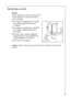 Page 4343
Montering av sockel
Viktigt!
För att skåpet ska fungera på bästa sätt
är det viktigt att originalventilations-
gallretanvänds.
• Om höjden på öppningen är A=820
mm, måste passbitens höjd vara
a=100mm.
• Om höjden på öppningen är B=890
mm, måste passbitens höjd vara
b=170mm.
•För andra mått, anpassa passbiten 
enligt önskemål, men säkerställ att
ventilationsgaller är helt fria.
• Fäst sockeln vid skåpen.
		
		
		
		
		

Viktigt!Sockeln måste placeras med ett...