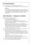 Page 1515
Inbetriebnahme - Temperatur einstellen
+1.Netzstecker in die Steckdose stecken.
2.Taste K†HLEN EIN/AUS drŸcken. 
Die grŸne Betriebskontrollanzeige leuchtet.
3.Auf eine der Tasten Ò+Ó (W€RMER) oder Ò-Ó (K€LTER) drŸcken.
Die Temperaturanzeige schaltet um und zeigt blinkend die momentan
eingestellte SOLL-Temperatur an.
4.GewŸnschte Temperatur durch DrŸcken der Tasten W€RMER und
K€LTER einstellen (siehe Abschnitt Tasten zur Temperatureinstellung).
Die Temperaturanzeige zeigt sofort die geŠnderte...